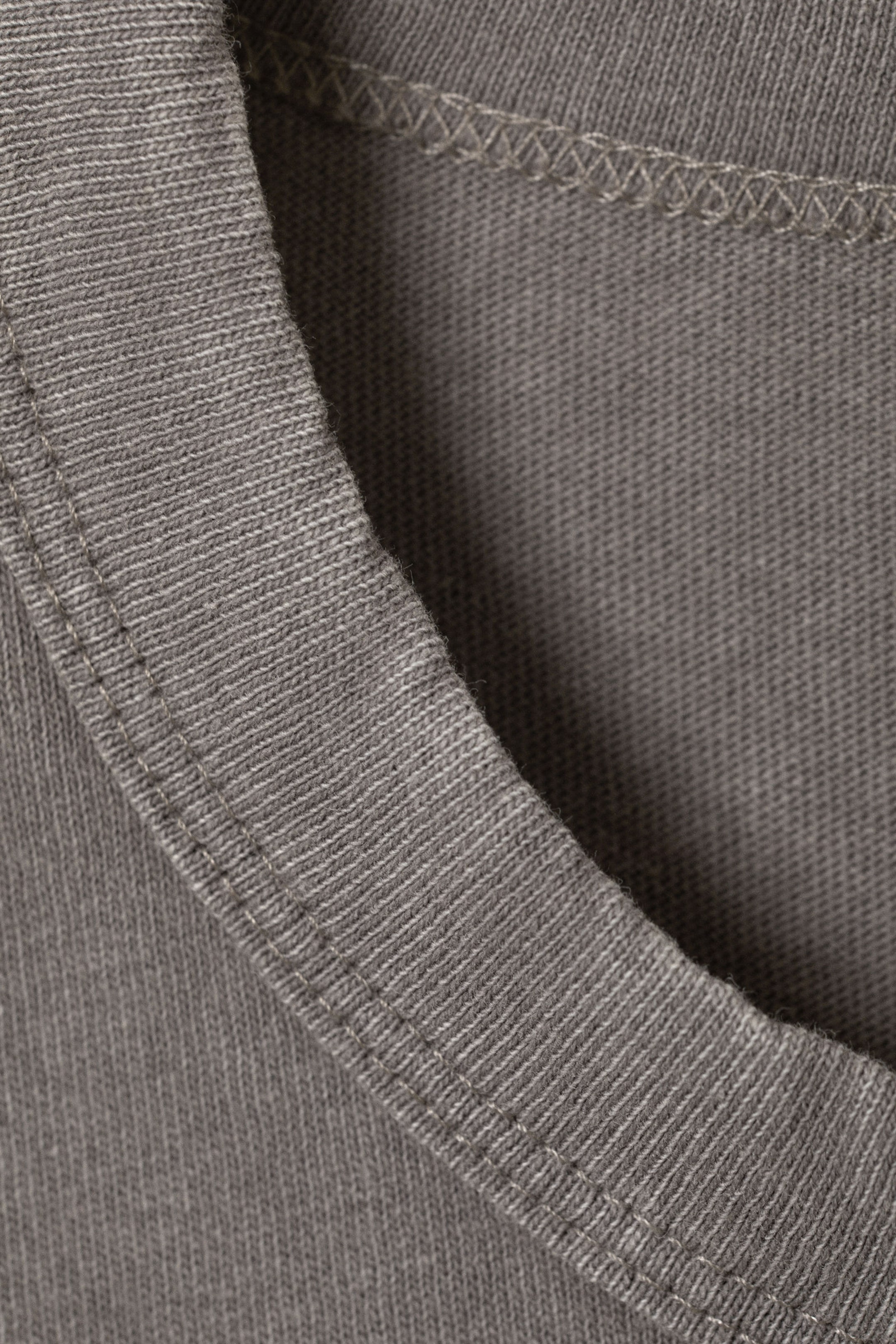 Bleach Washed Dusty Grey - Washed Fitted T-shirt - 2