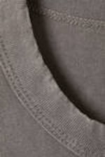 Bleach Washed Dusty Grey - Washed Fitted T-shirt - 1