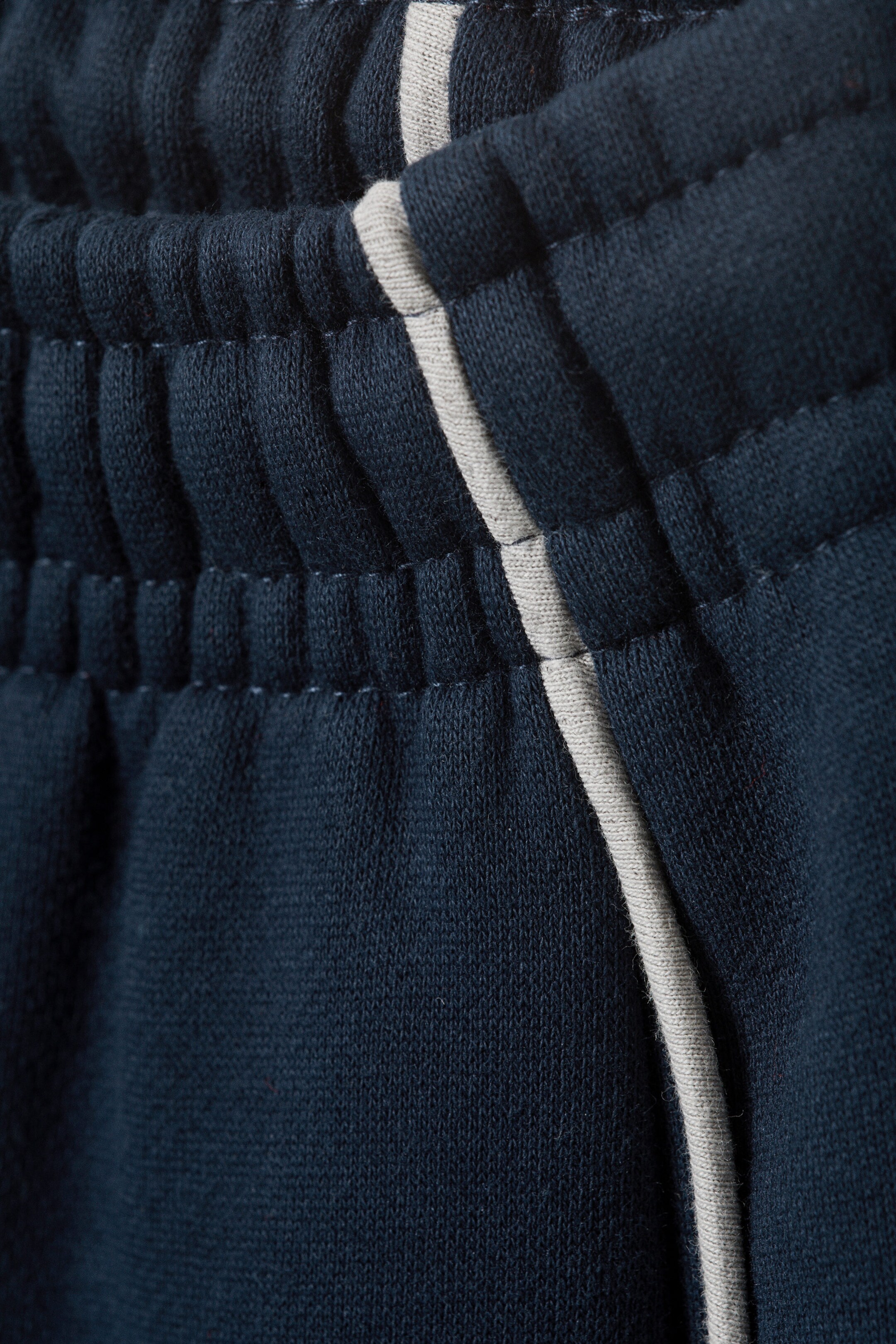 Dark Blue - Even Piping Sweatpants - 1