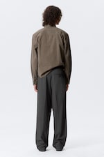 Mörkgrå - Oversized kostymbyxa Uno - 3