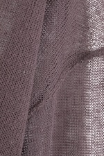 Staubiges Lila - Pullover aus Leinenmix - 4