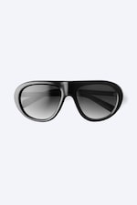 Zwart - Aviator zonnebril - 3