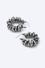 Silver - Wired Earrings - 1