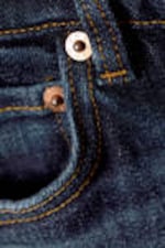 Vein Blue - Dunkelblau - Flame Low Waist Slim Flared Leg Jeans - 10
