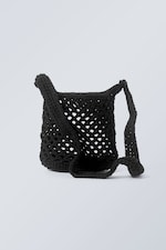 Black - Joline Crochet Bag - 0