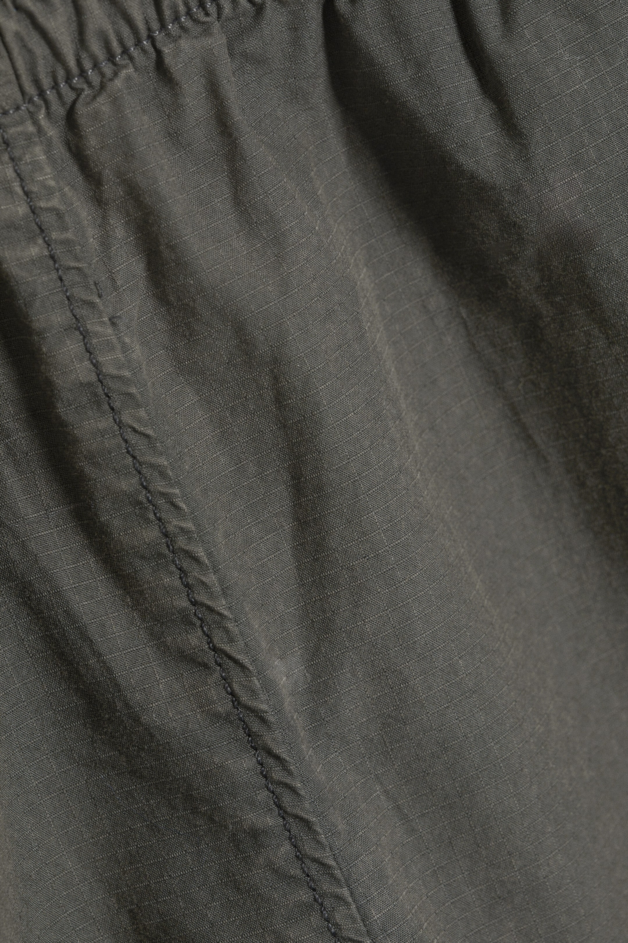 Dark Grey - Ripstop-Hose zum Reinschlüpfen mit niedrigem Bund - 5