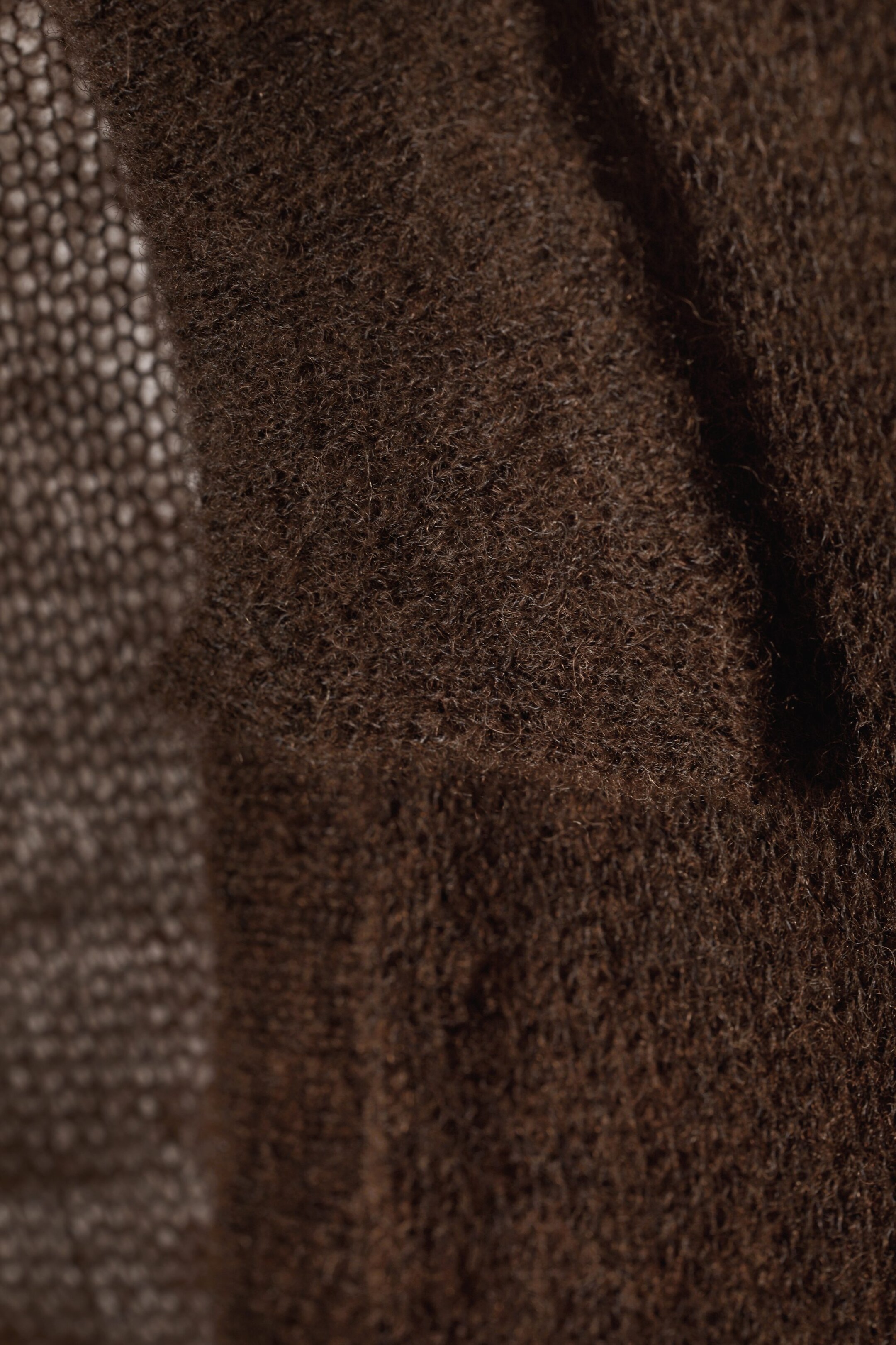 Dark brown - Tindra Translucent Piké - 1