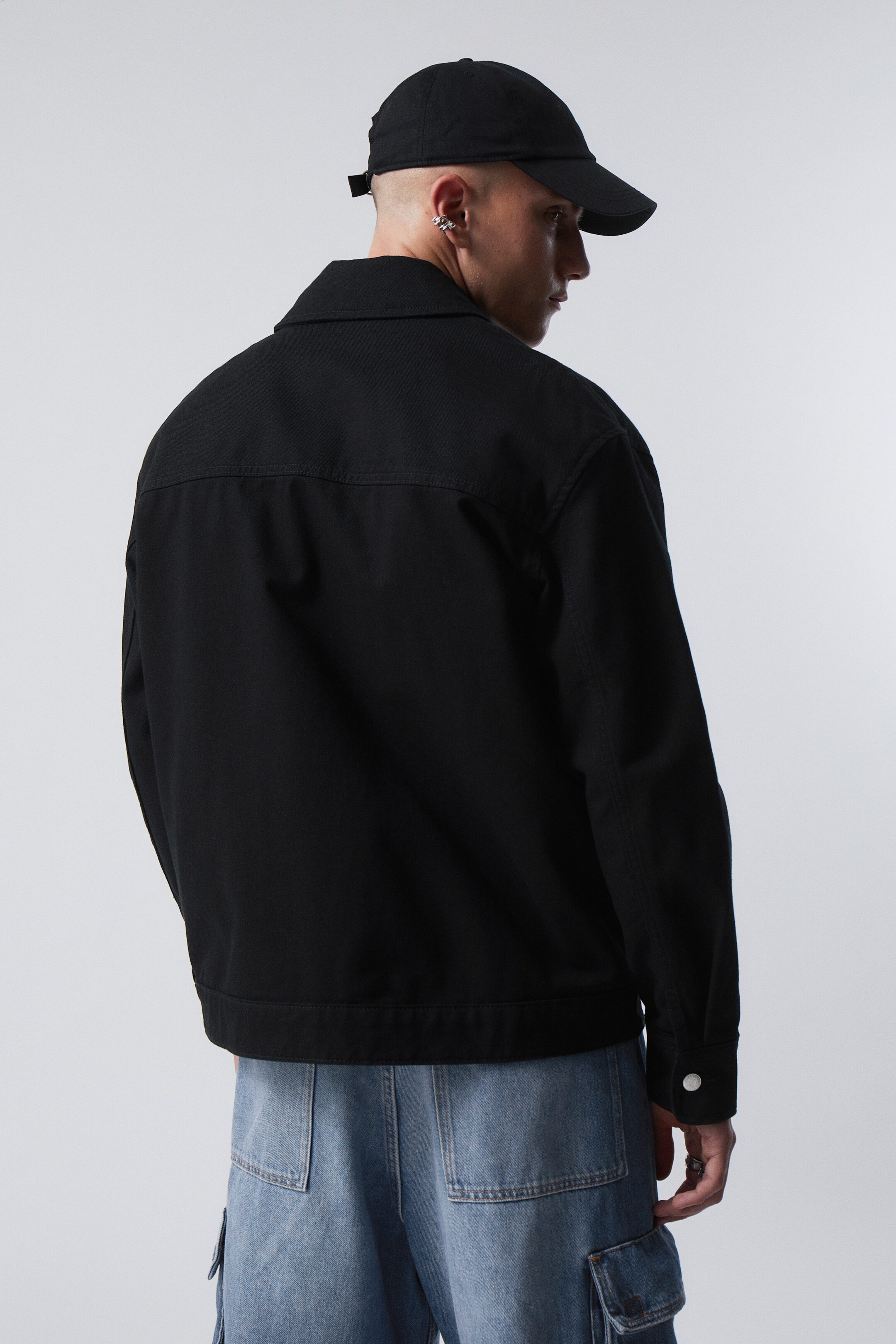 Svart - Brian Workwear Jacket - 2