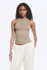 Light Mole - Fitted Cotton Jersey Tank Top - 0