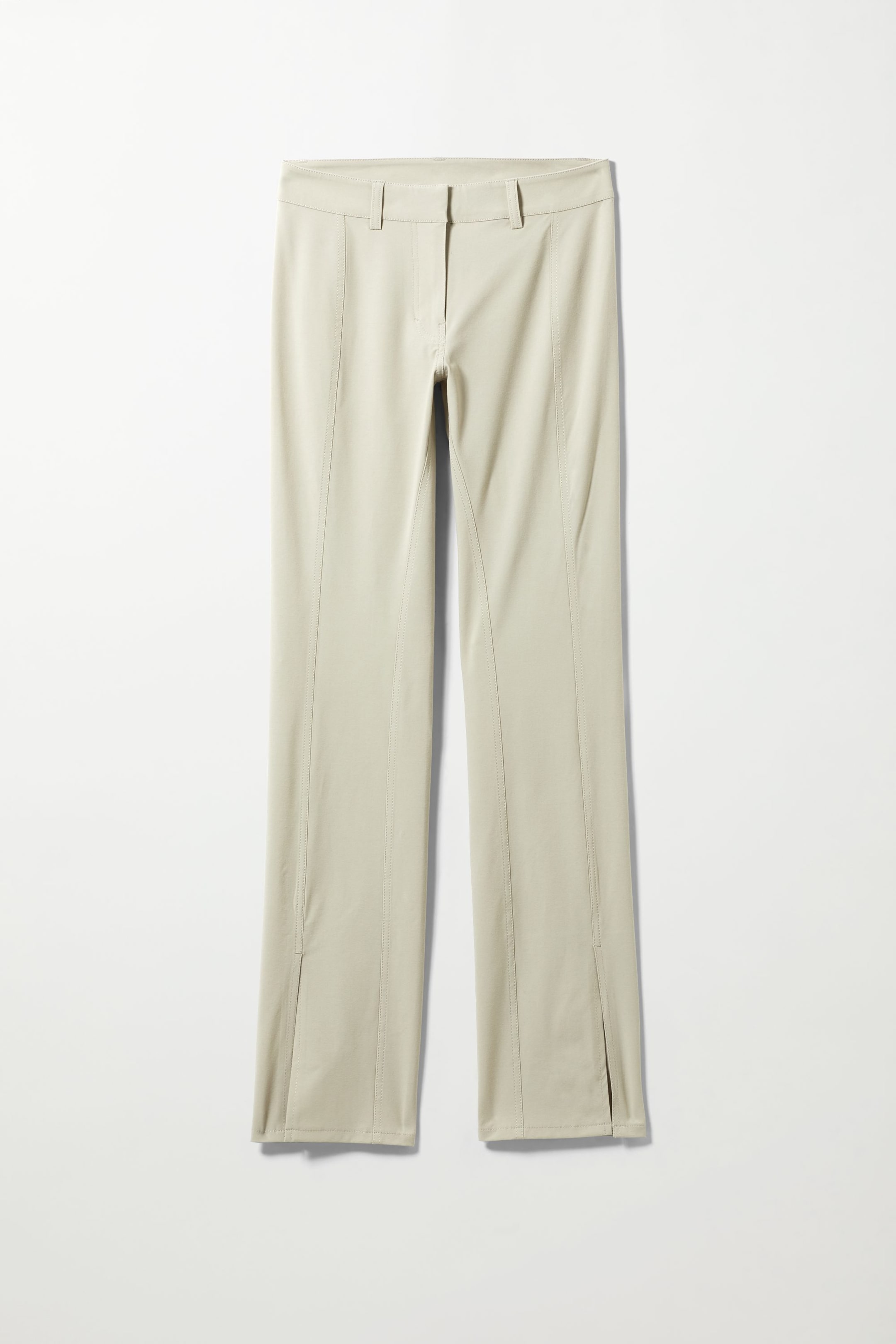 Cremeweiß - Hose Daisy mit enger Passform - 1