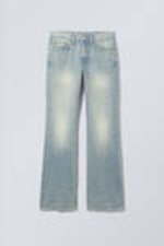 Aeon Blue - Light Blue - Moon Mid Rise Regular Bootcut Leg Jeans - 5