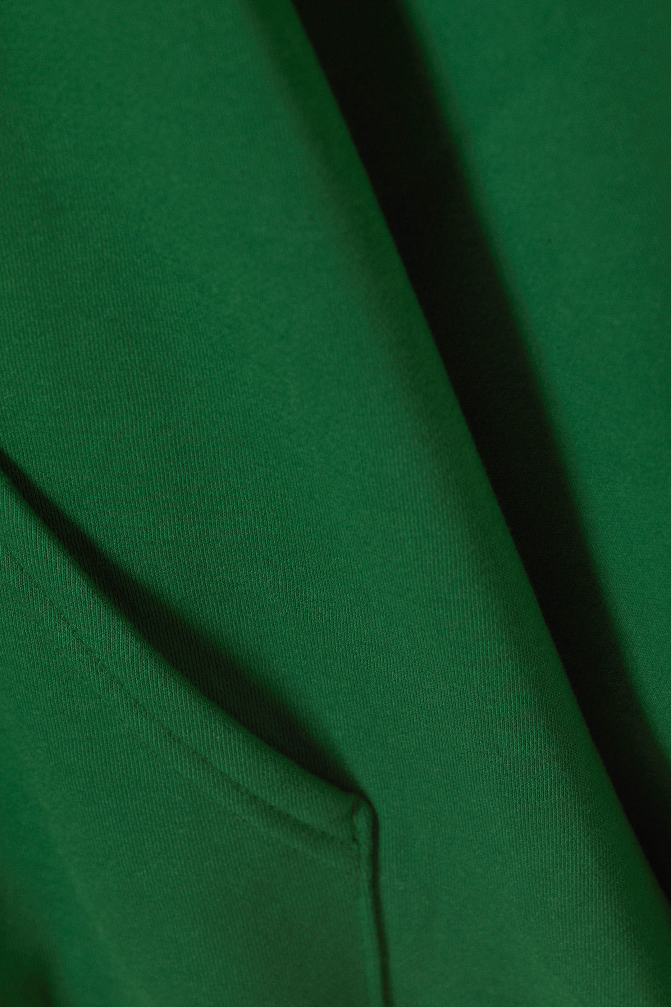 Dark Green - Oversized Heavyweight Hoodie - 2