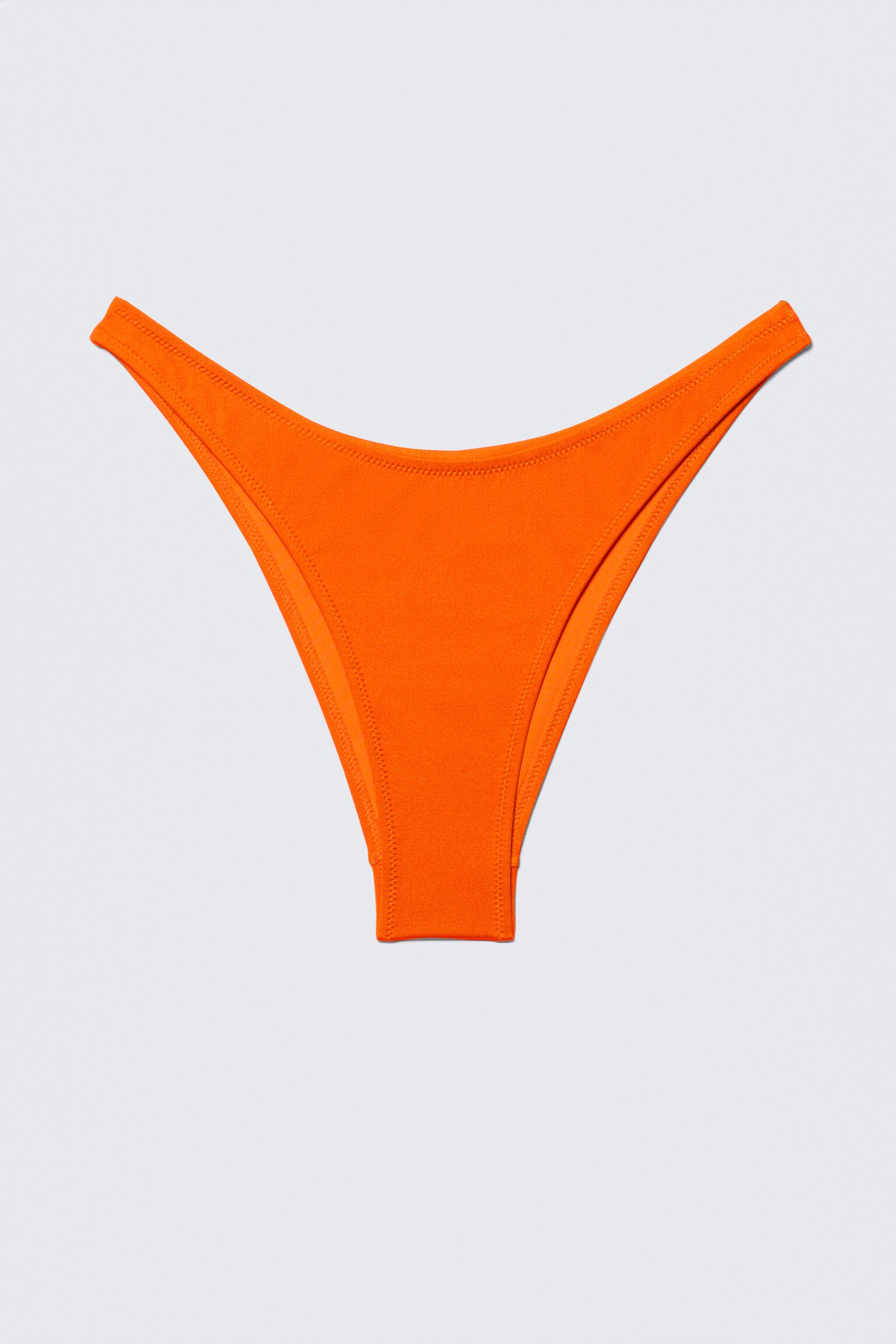 Braziliaanse bikinislip - Fel oranje/Donkerblauw - 2