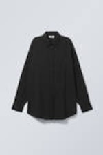Black - Jody Cotton Voile Shirt - 0