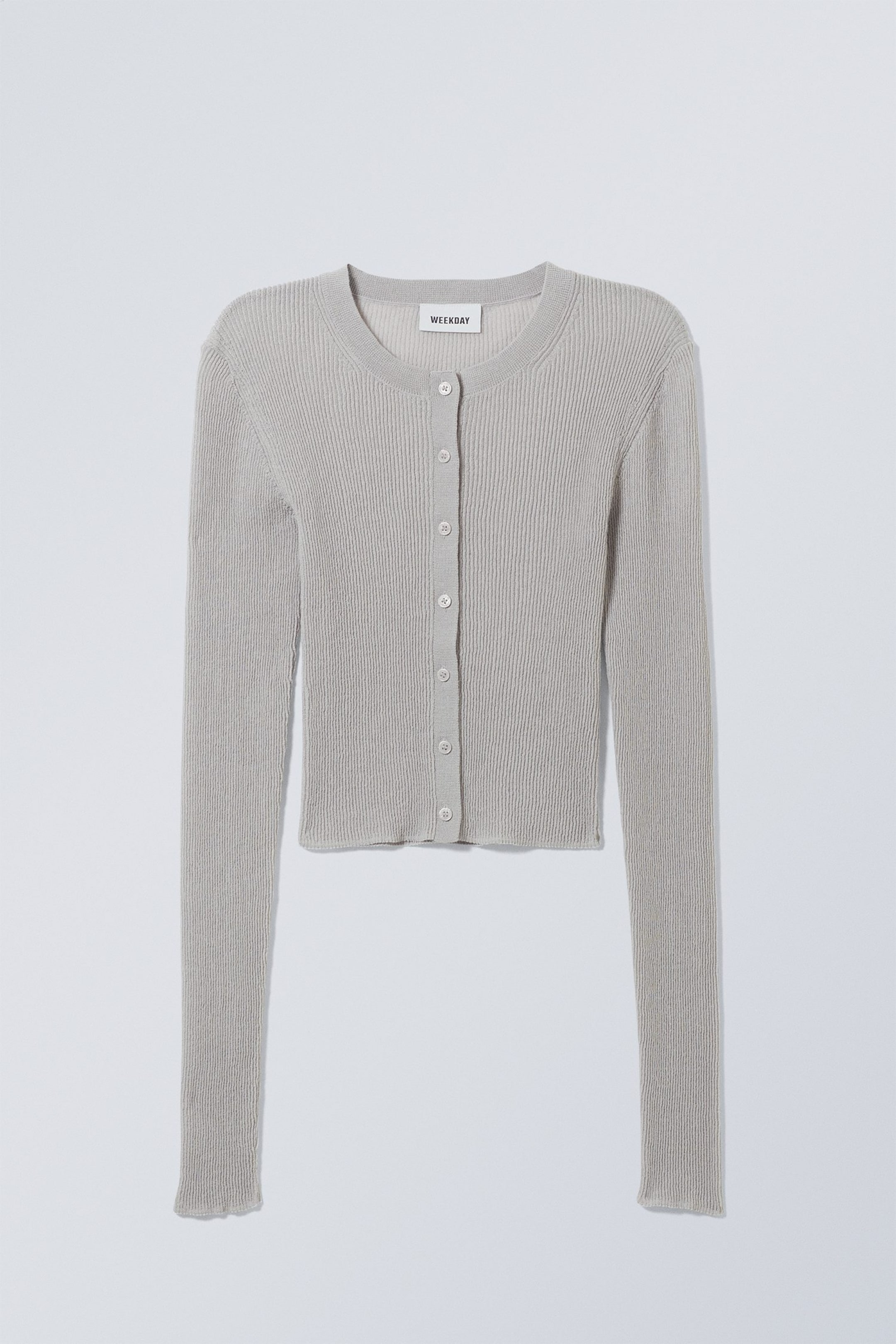 Light Grey - Dalia Cardigan - 0