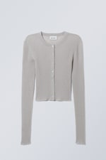 Light Grey - Dalia Cardigan - 0