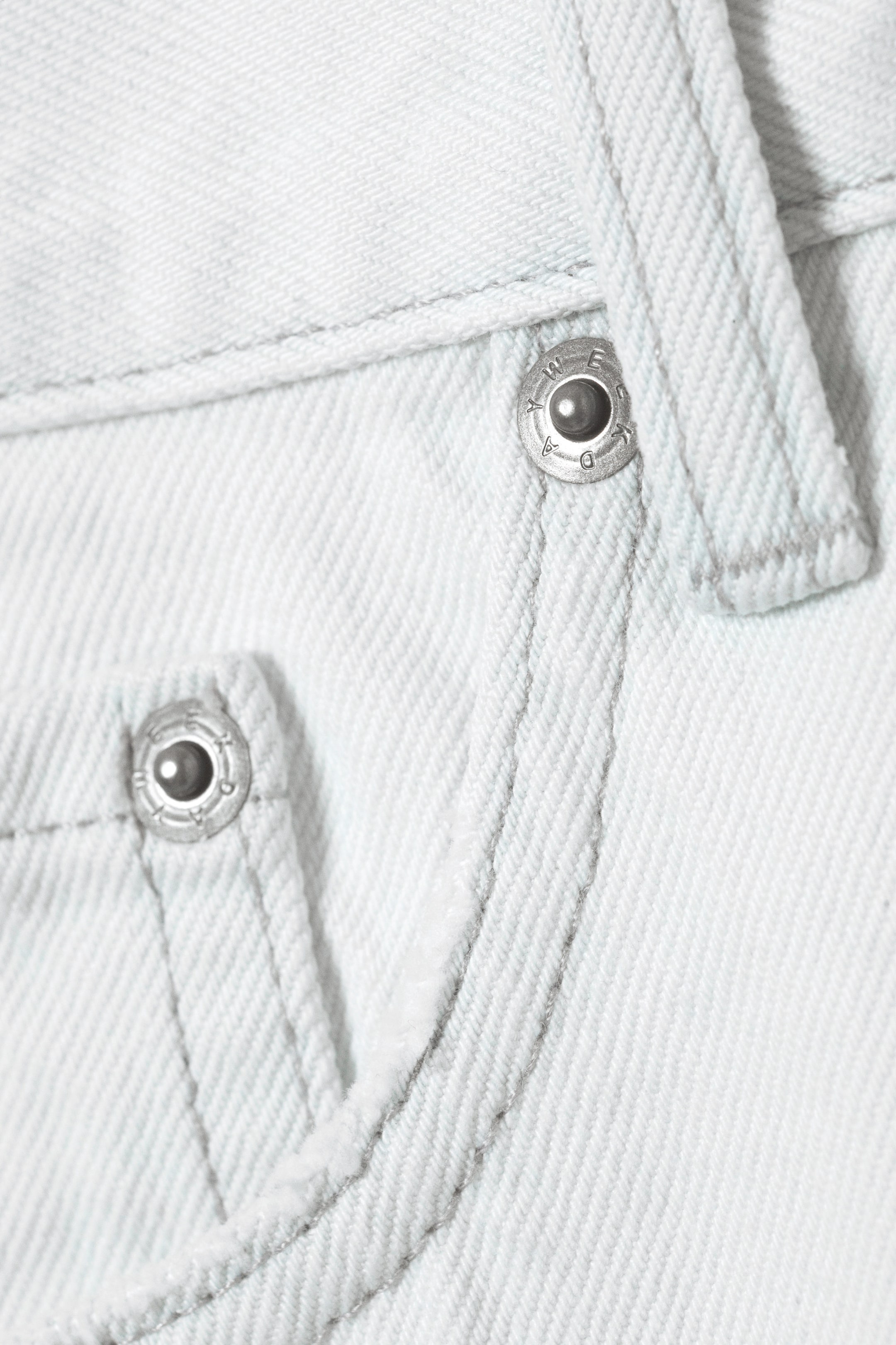 Ice Blue – Lichtblauw - Galaxy Mid Rise Loose Straight Jeans - 2