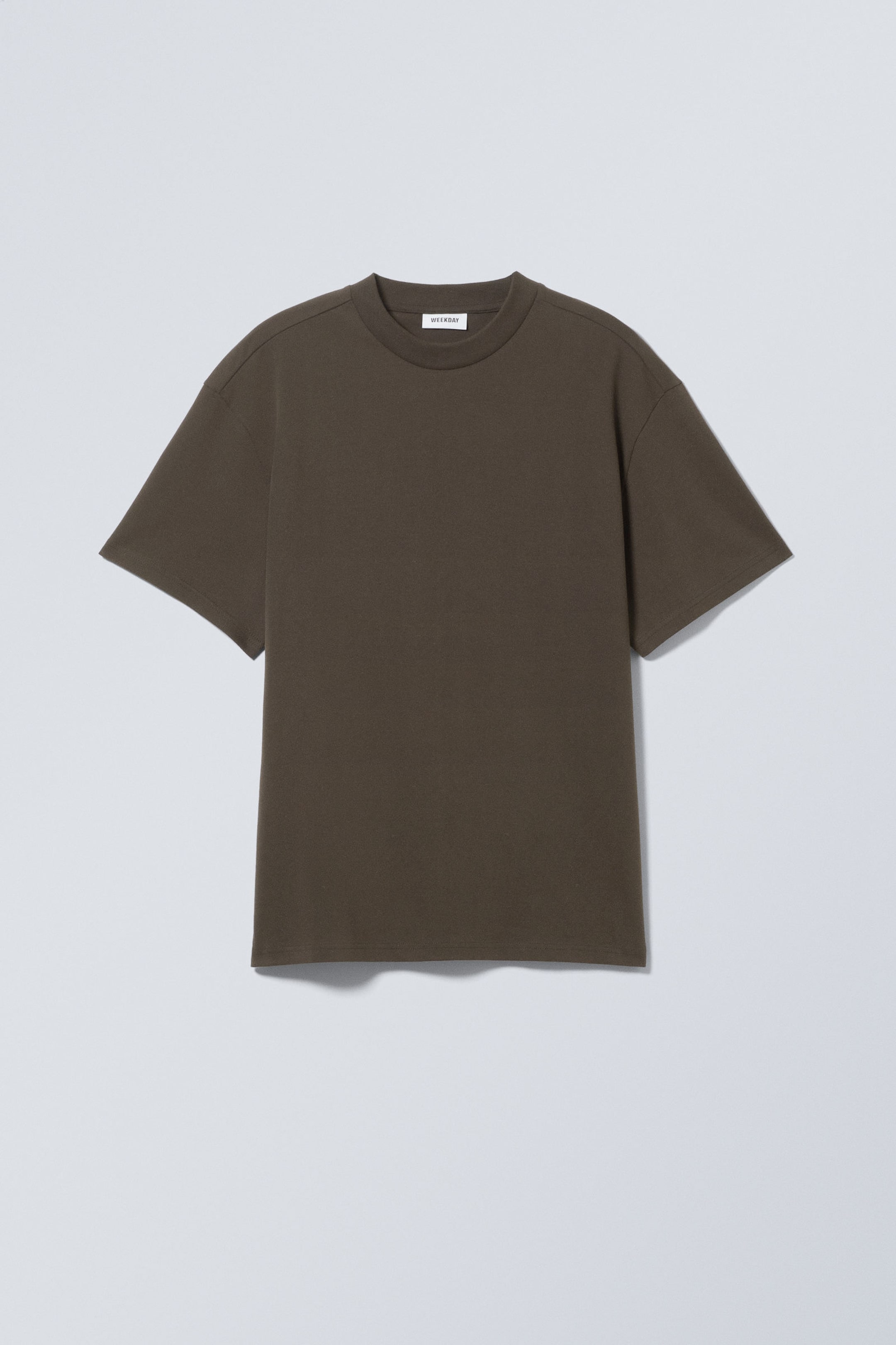 Dark Brown - Great Heavyweight T-shirt - 1