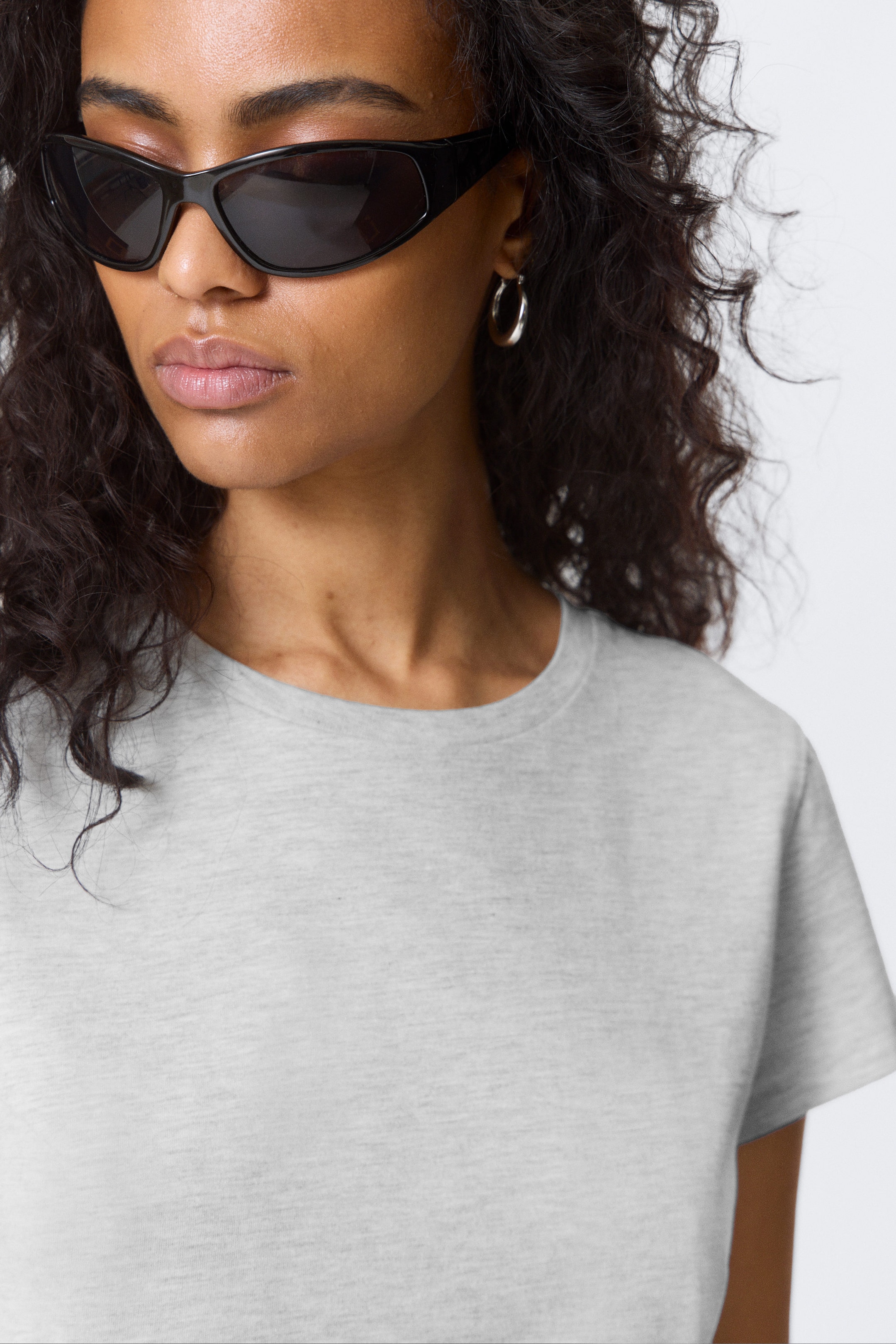 Grau meliert - Mini-T-Shirt - 2