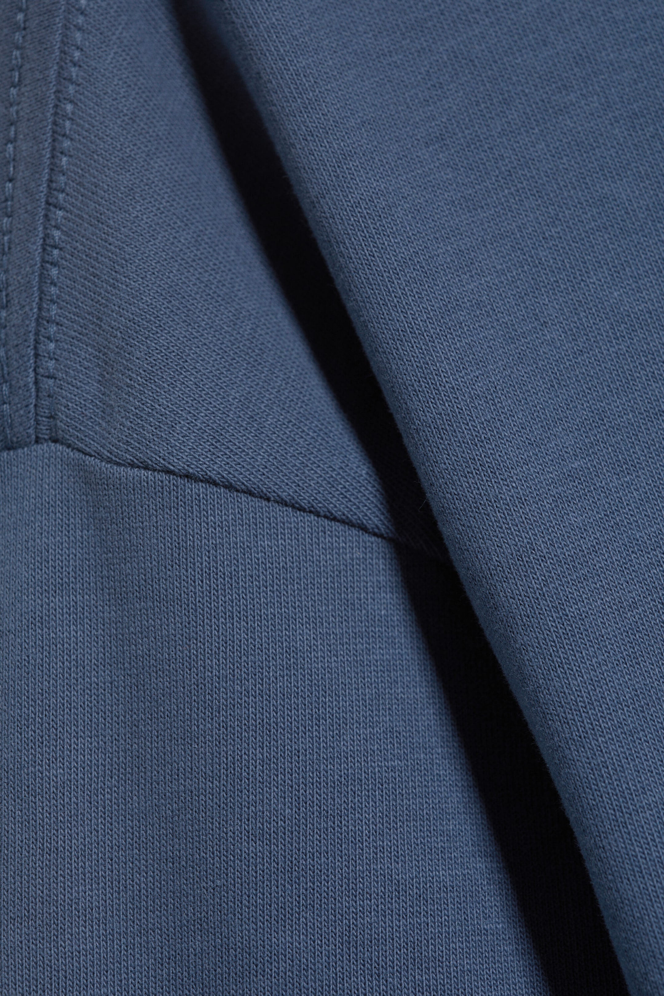 Dusty Blue - Gråblå - Långärmad T-shirt med lös boxig passform - 5
