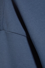 Dusty Blue - Gråblå - Långärmad T-shirt med lös boxig passform - 5