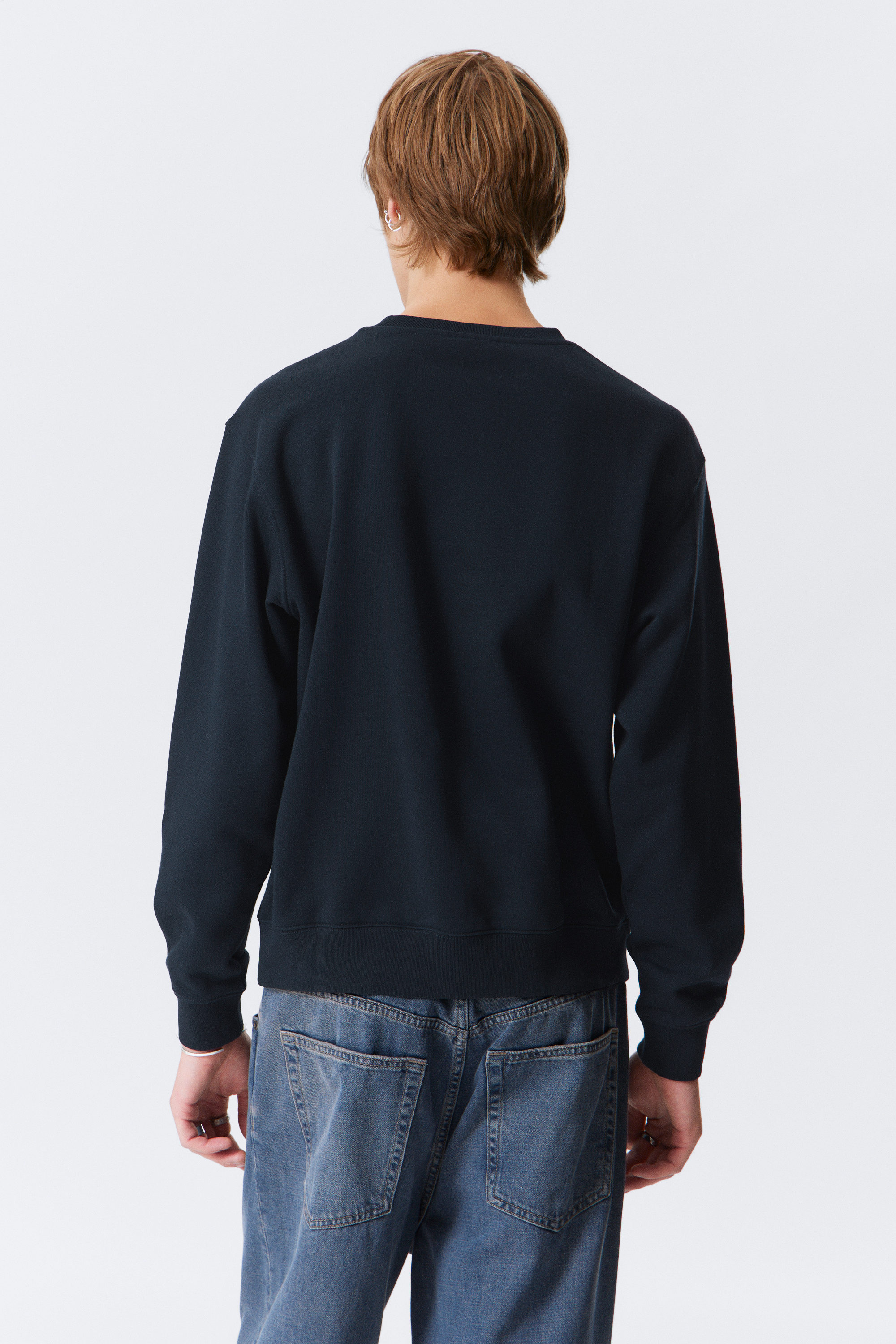 Navy Blue - Classic Sweatshirt - 2