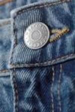 Mittelblau - Lockere Mom-Jeans Float mit hohem Bund - 1