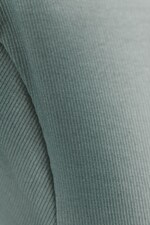 Turquoise Ombre - Close Fitted Dyed Rib T-shirt - 1