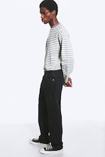 Tuned Black – Noir - Jean droit décontracté taille mi-haute Space - 5