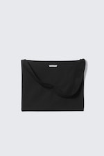 Black - Weekday Canvas Tote Bag - 1