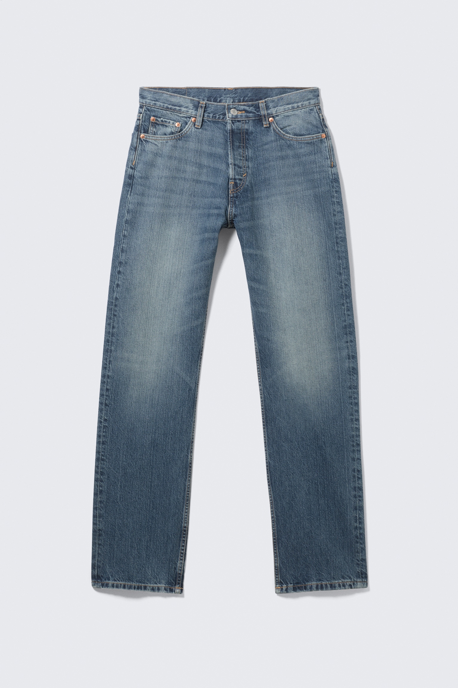 Space Mid Waist Relaxed Straight Leg Jeans - Radio Blue - Mittelblau/Second Blue - Mittelblau/Tuned Black - Schwarz/Risso Black - Schwarz/Blue Stream - Mittelblau/Morgenblau - Dunkelblau/Iron Blue/Kourtney Blue - Dunkelblau - 2