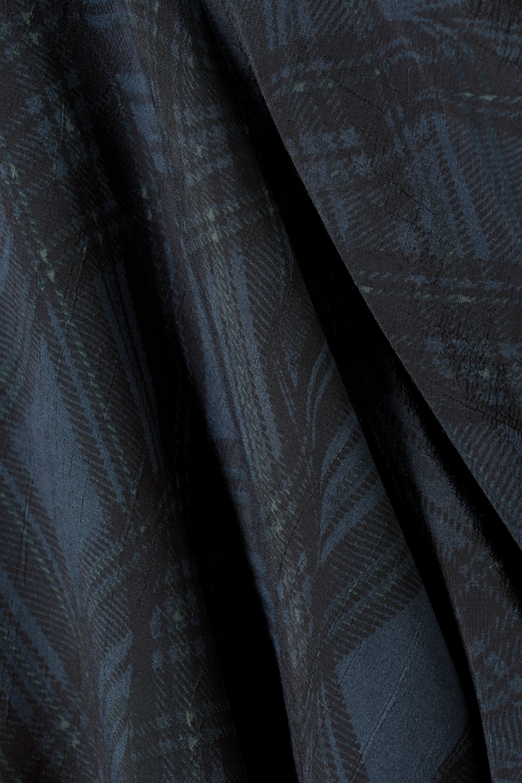 Blue Check - Paige Check Long Skirt - 1