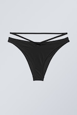 Black - Brazilian Bikini Bottoms - 0