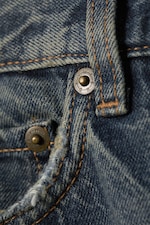 Tuscon Blue - Medium Blue - Dynasty Low Rise Loose Wide Leg Jeans - 6