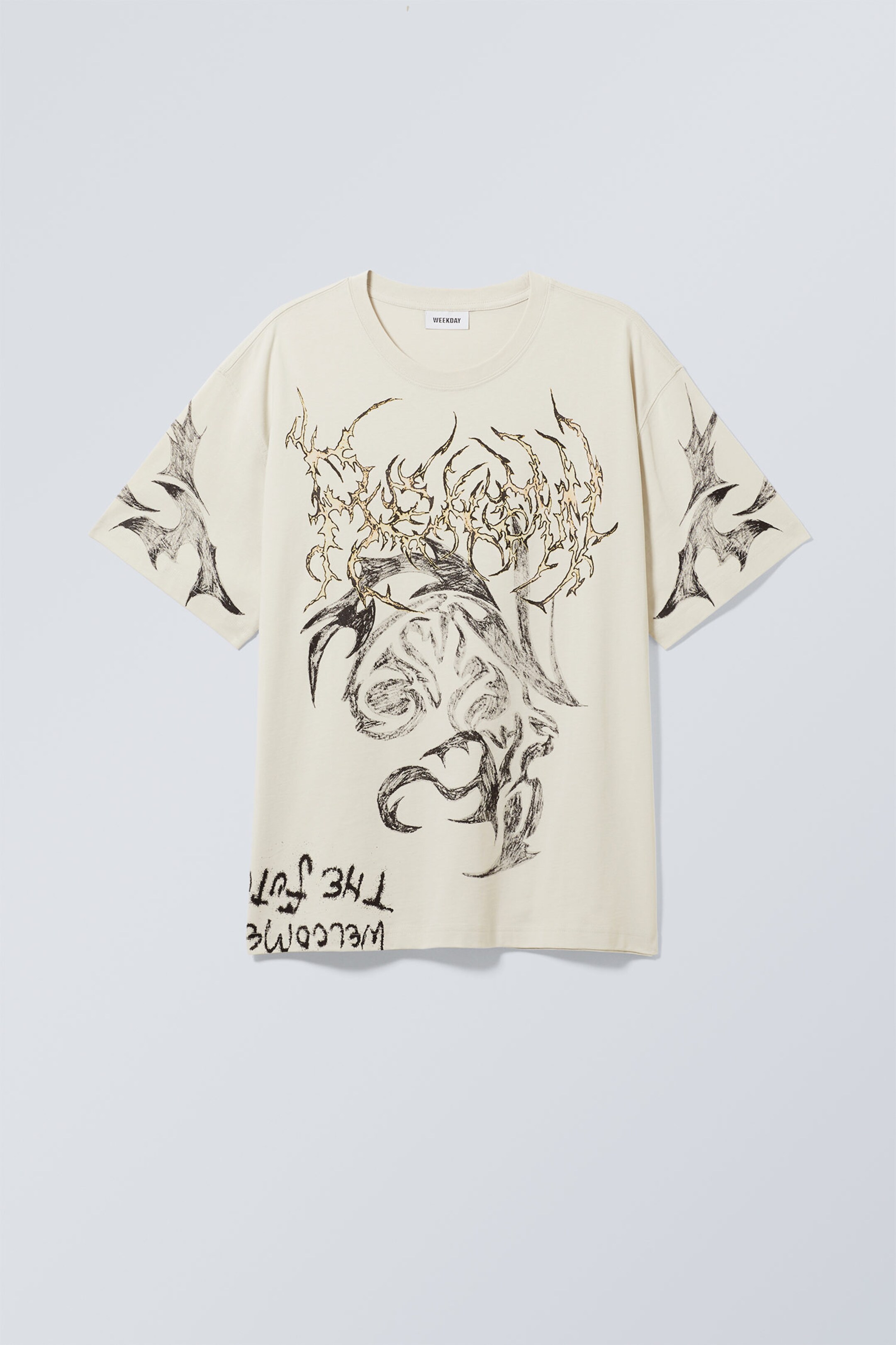 Thorny - Now Oversized Printed T-shirt - 0