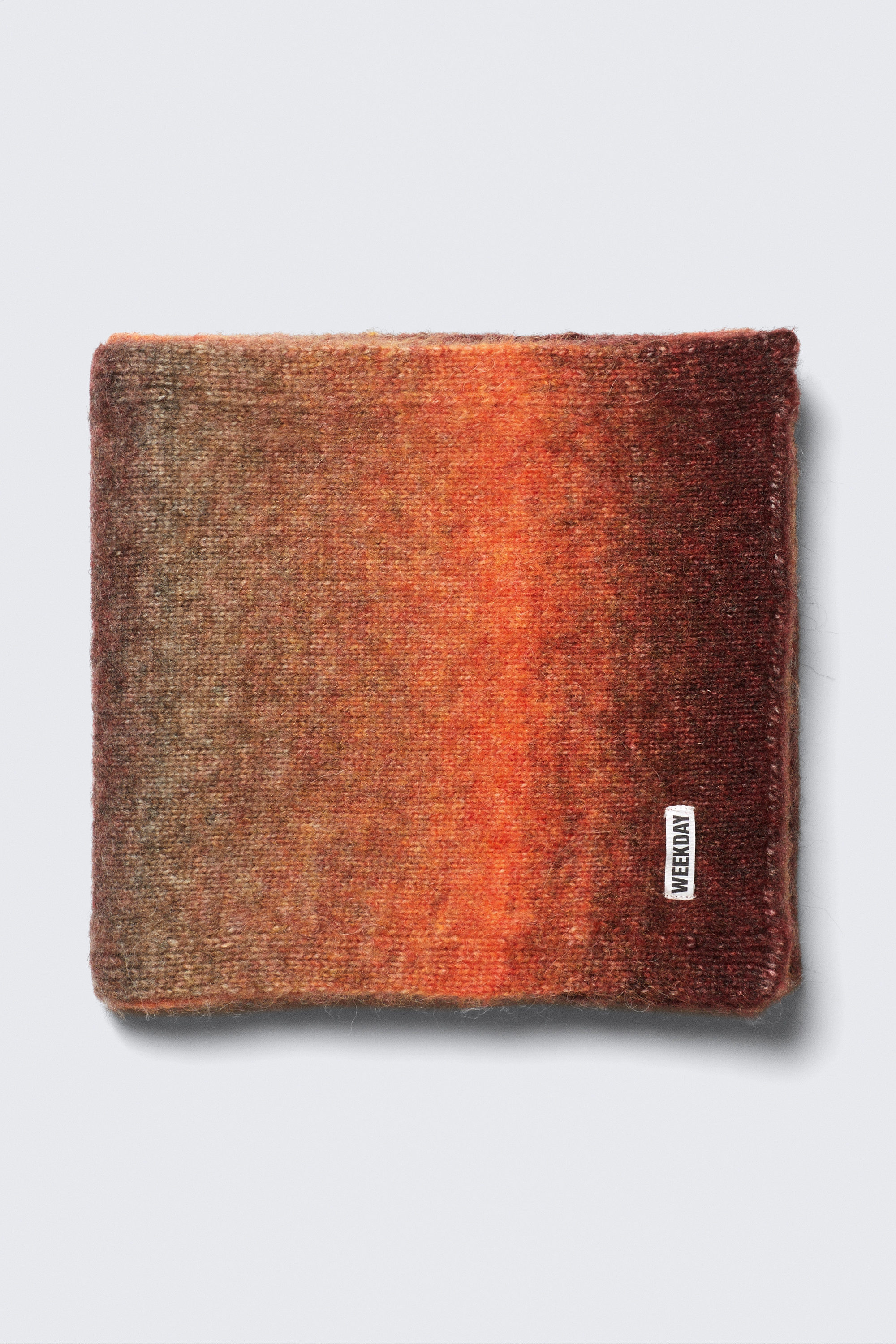 Orange Ombre - Long Ombre Scarf - 1