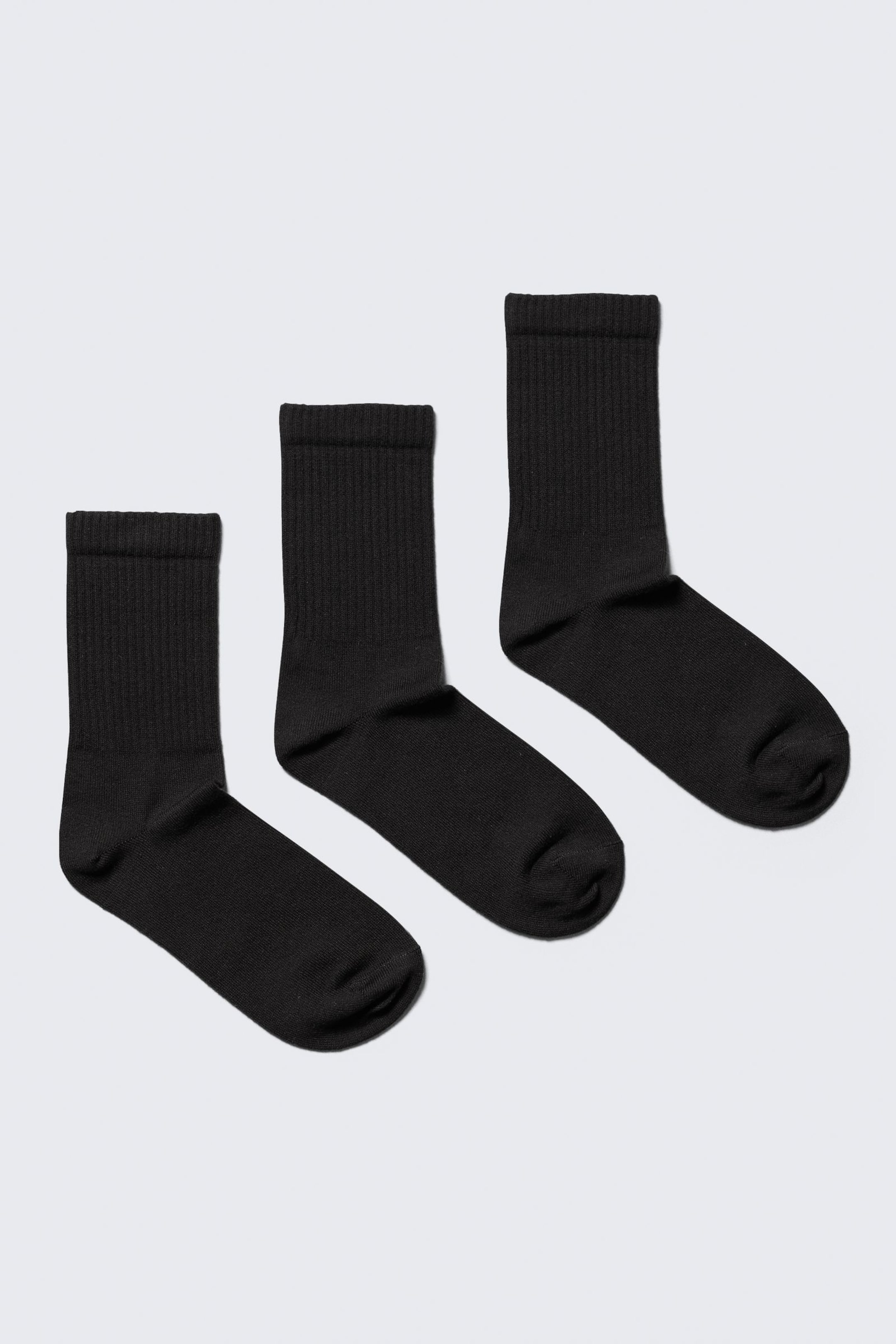 Svart - 3-pack strumpor Eleven