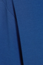 Blauw - Katoenen top met lange mouw - 4