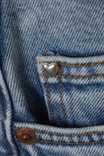 Fresh Blue - Hellblau - High Waisted Barrel Leg Jeans - 1