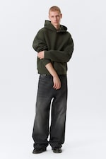 Dark Green - Simon Scuba Hoodie - 0