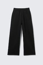 Black - Loose Sweatpants - 0