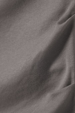 Grau - Baumwolltop mit breiten Schultern - 4
