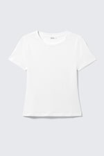 White - Tight Mini T-shirt - 3