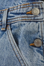 Fresh Blue - Mittelblau - Klassische Denim-Latzhose aus Baumwolle - 4