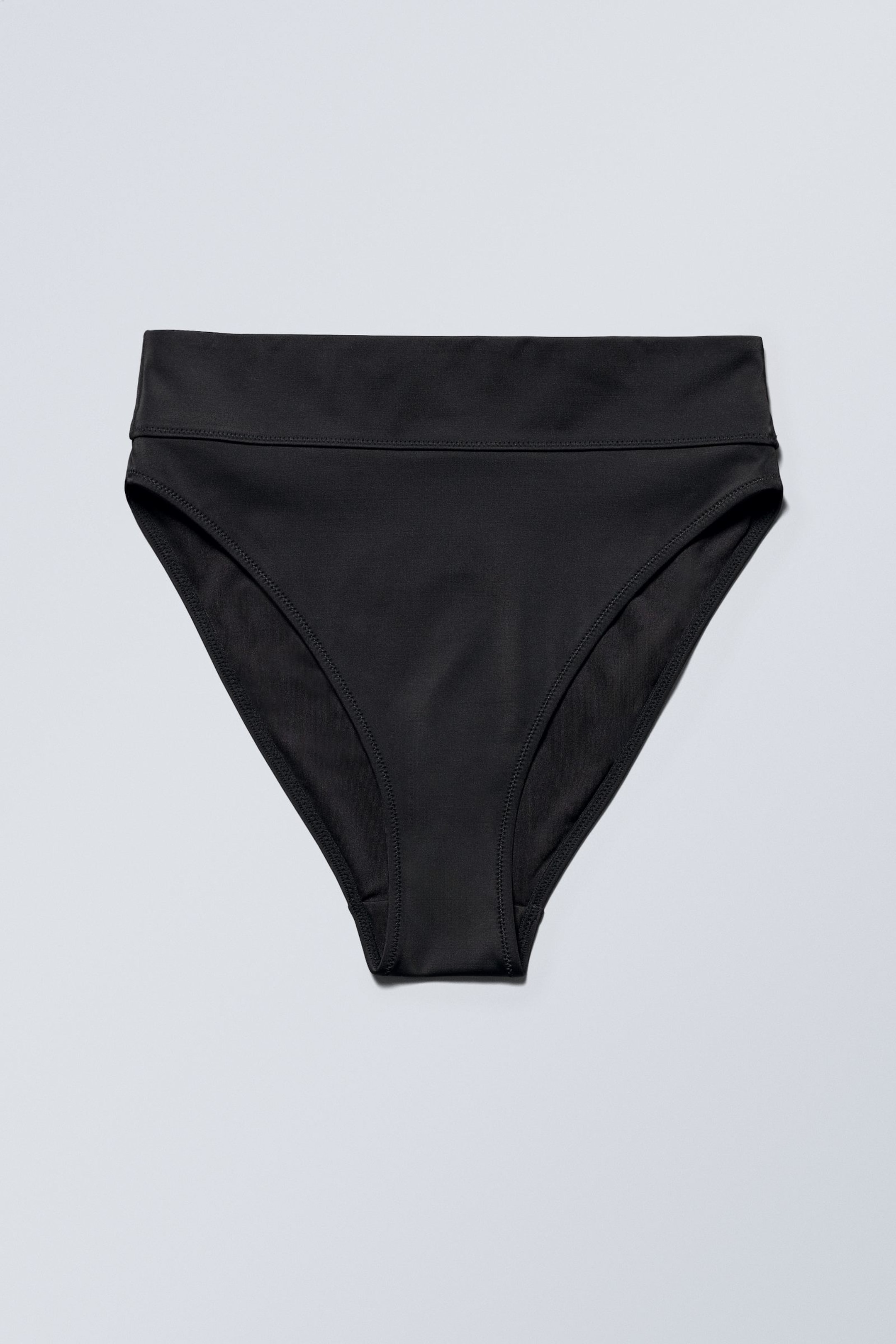 Black - Heat High Waist Bikini Bottoms - 3