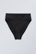 Black - Heat High Waist Bikini Bottoms - 3