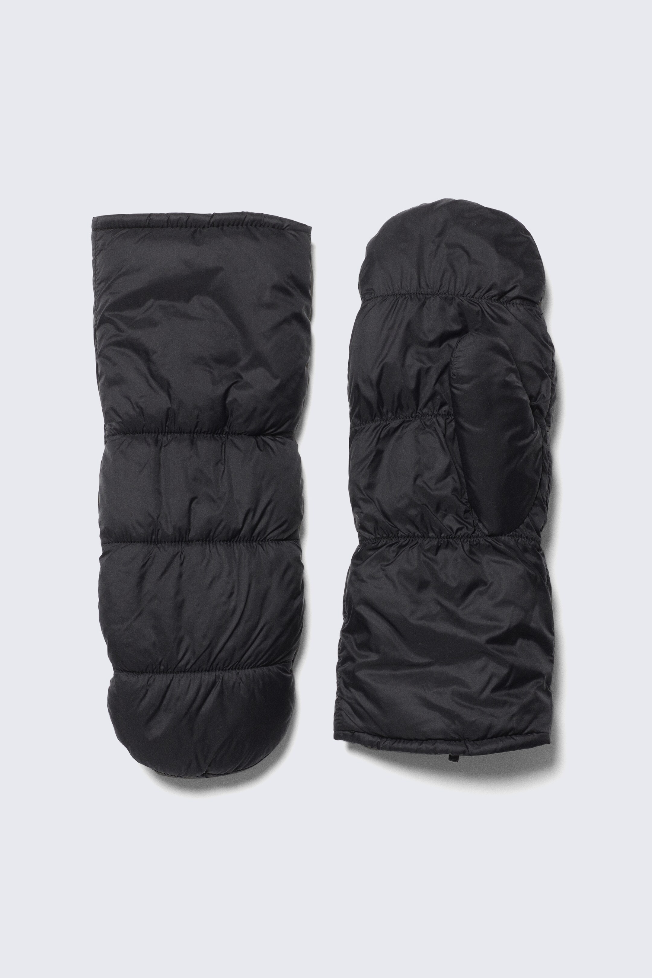 Größeres Bild ansehen: Gefütterte Nylon-Fäustlinge - Schwarz - Ladies | H&M DE 1