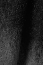 Noir/gris dégradé - Pull délavé en mélange de mohair - 5