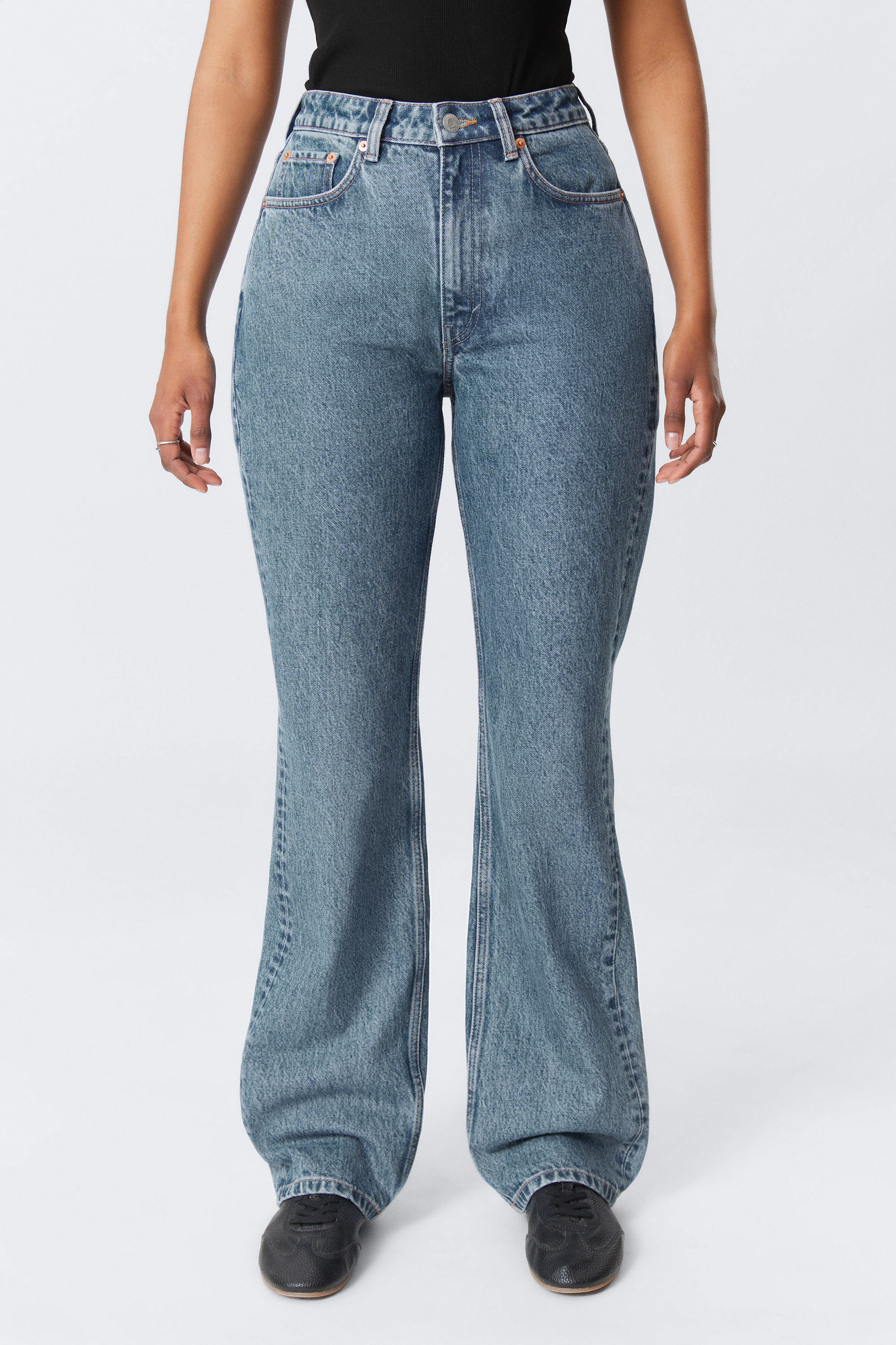 #79829D - Resolute Curve High Waisted Regular Straight Jeans - 2