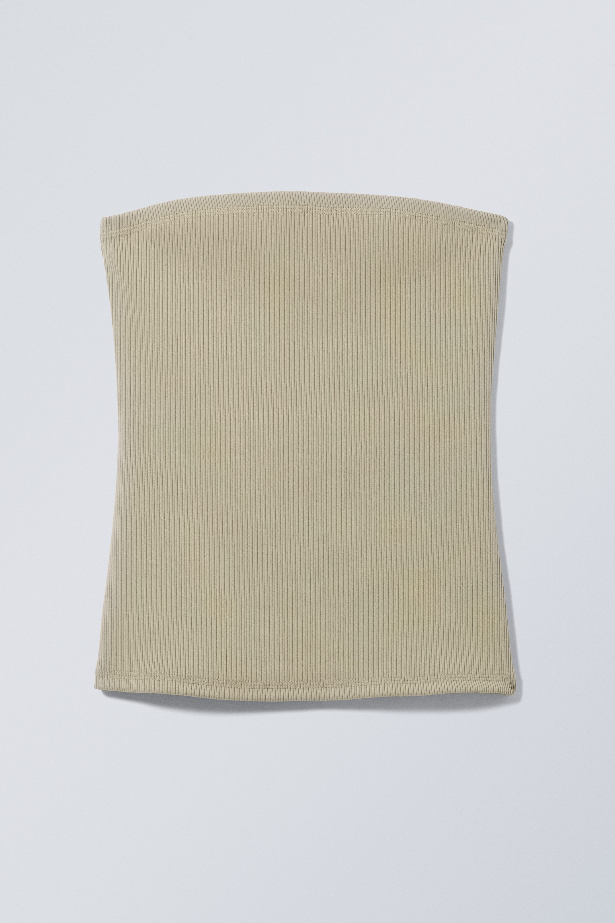 Sage - Tania Rib Tube Top - 0